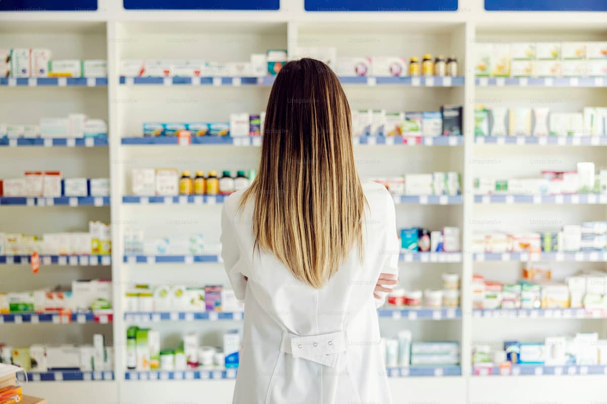 Professional pharmacist at AV Chemist preparing specialized medications for personal injury cases including workers compensation and auto accidents