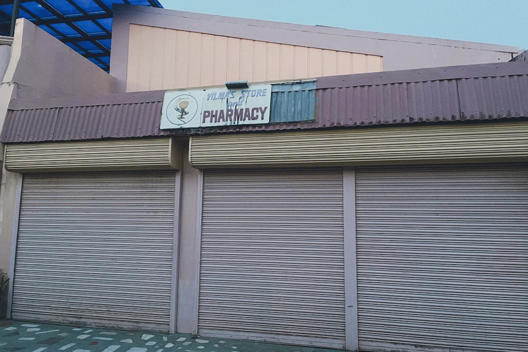 Professional NYC pharmacy storefront building